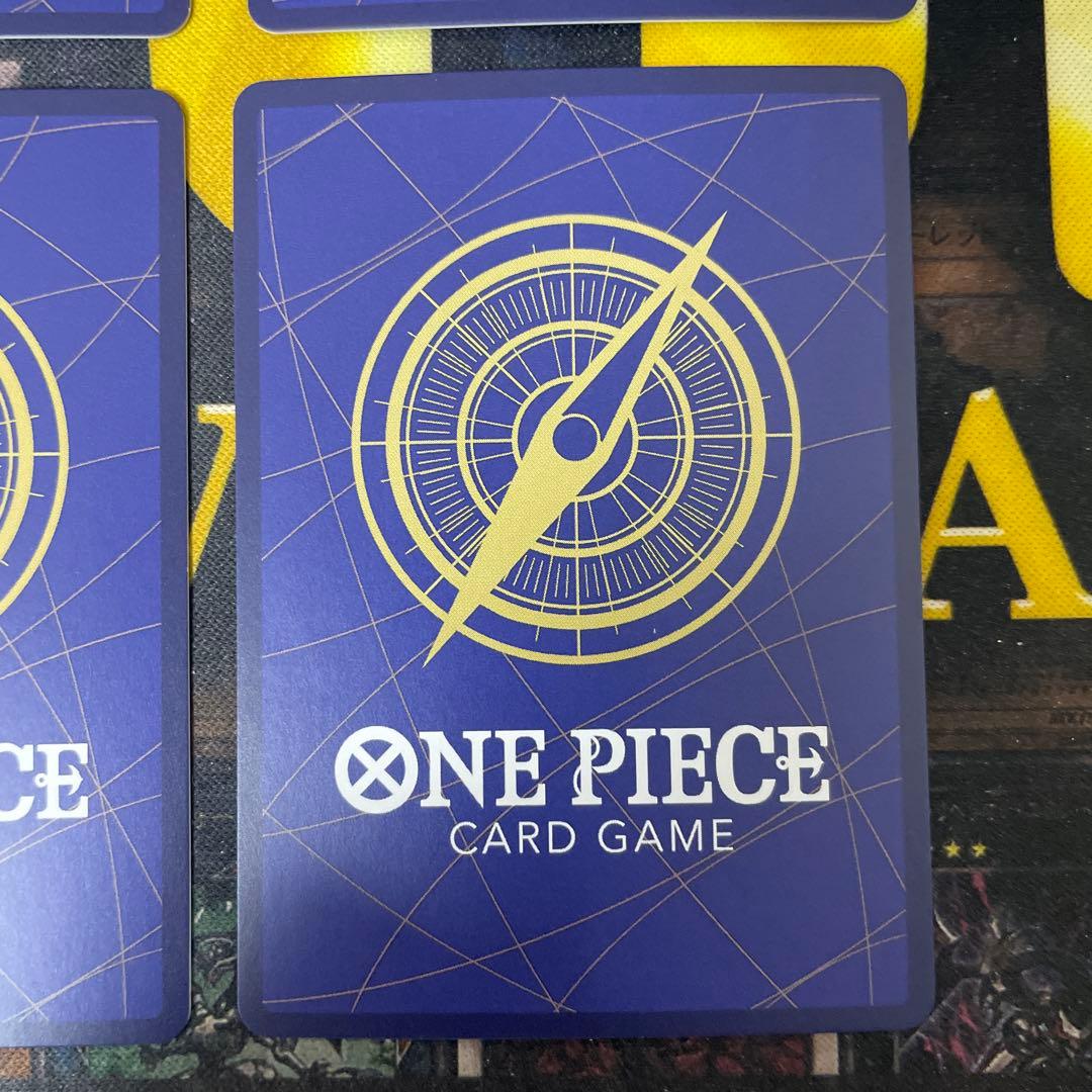 ワンピースカード　おナミ　8パックバトル　プロモ　パラレル　4枚　ST18 紫