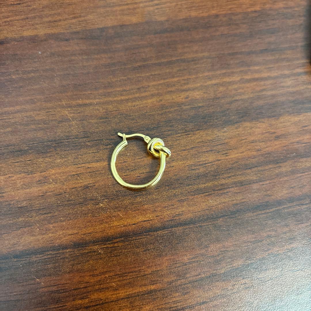 yu★◆CELINE ノット フープピアス 片耳