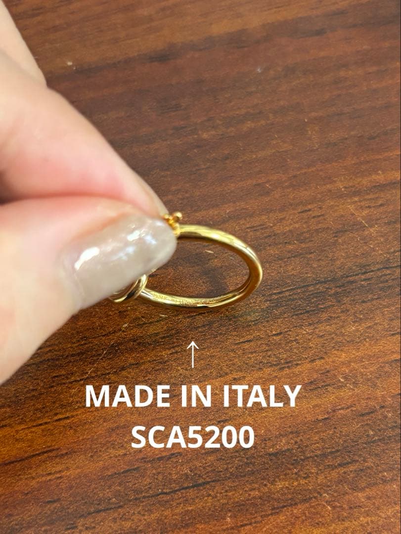 yu★◆CELINE ノット フープピアス 片耳