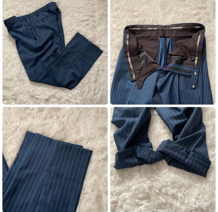 【定価13万相当】未使用級 ブラックレーベルクレストブリッジ 御幸毛織 42L