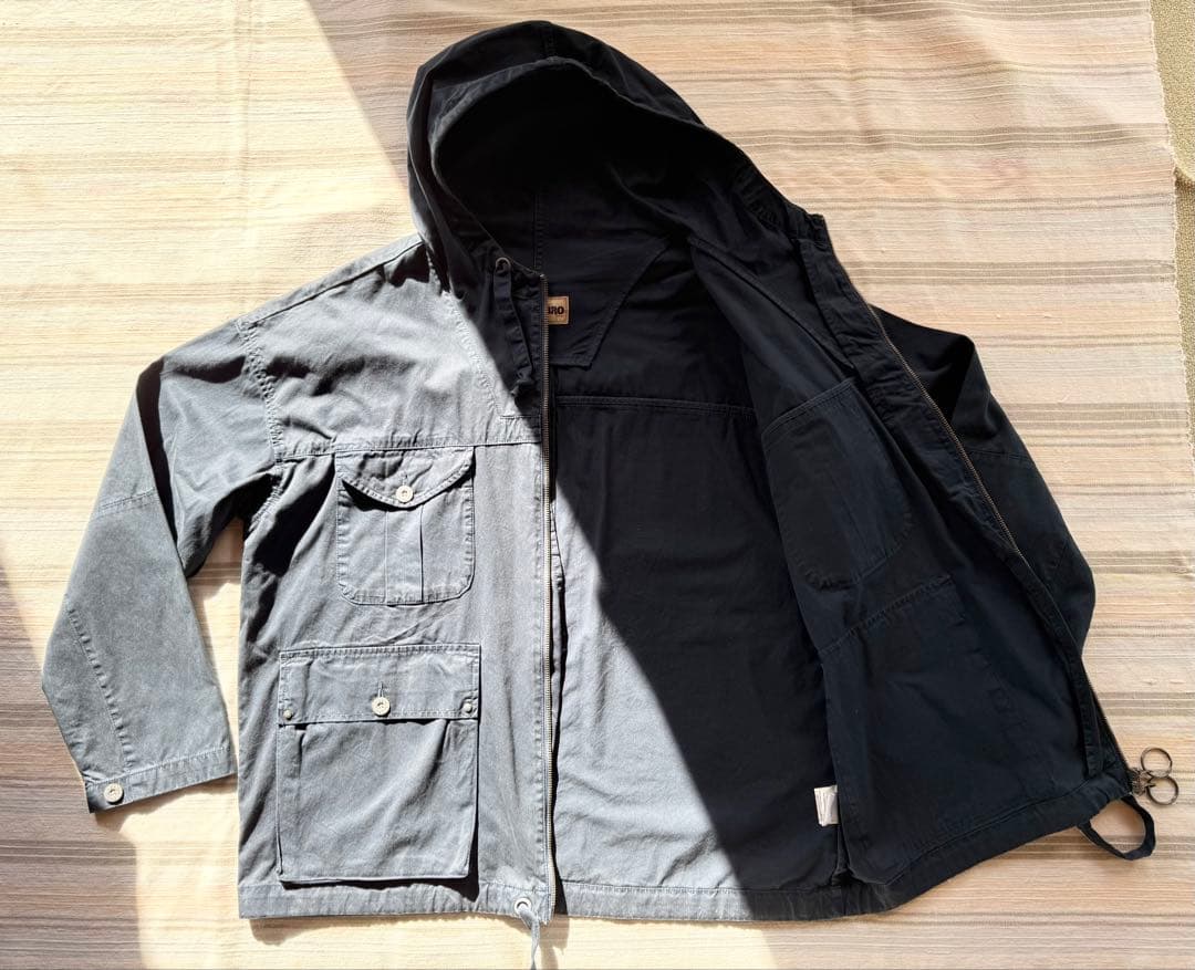 週末特価 Nigel Cabourn LYBRO ZIP ARMY SMOCK