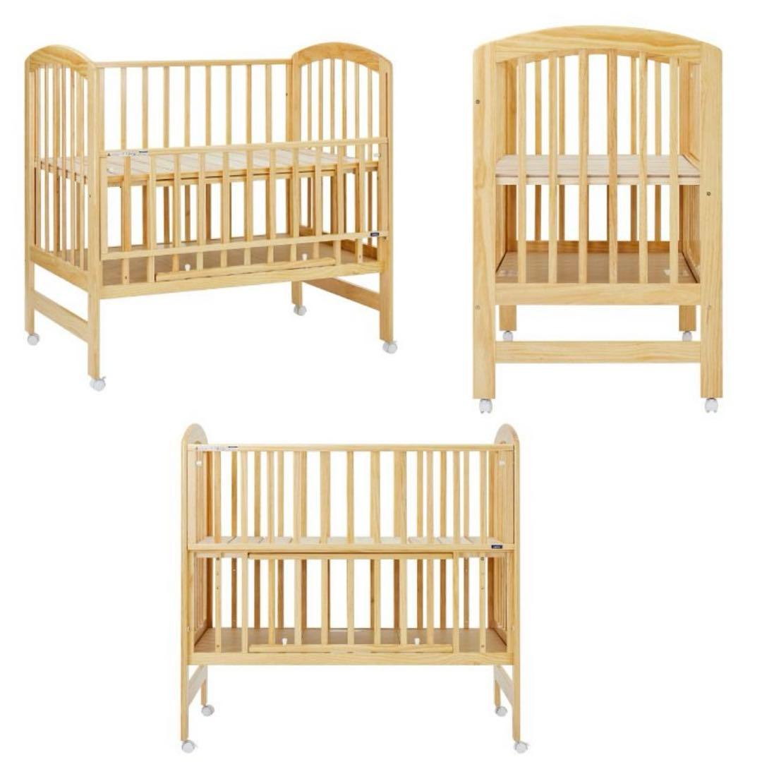 ★美品★KATOJI ハイポジションベビーベッド