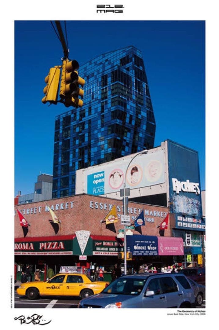 212枚限定 212mag Ｂ2サイズ　ポスター　額縁付き　ニューヨーク　NYC