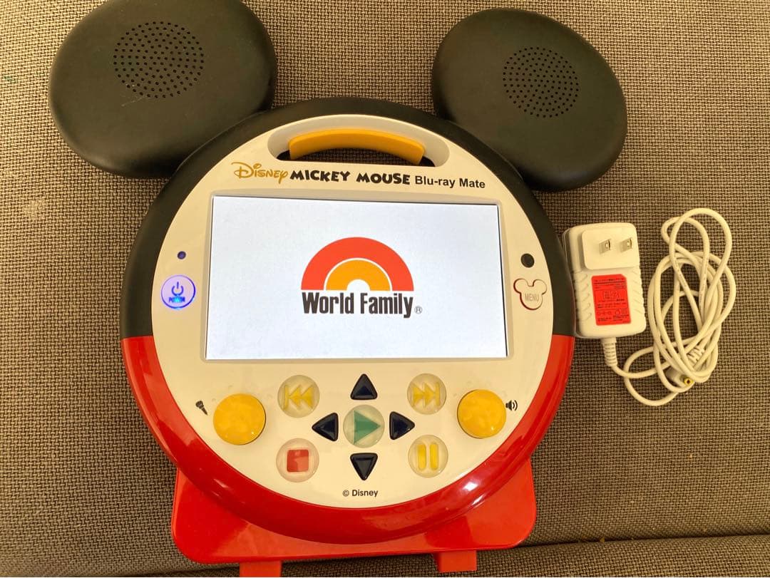 ミッキー　DVDプレーヤー　ディズニーワールドオブイングリッシュ