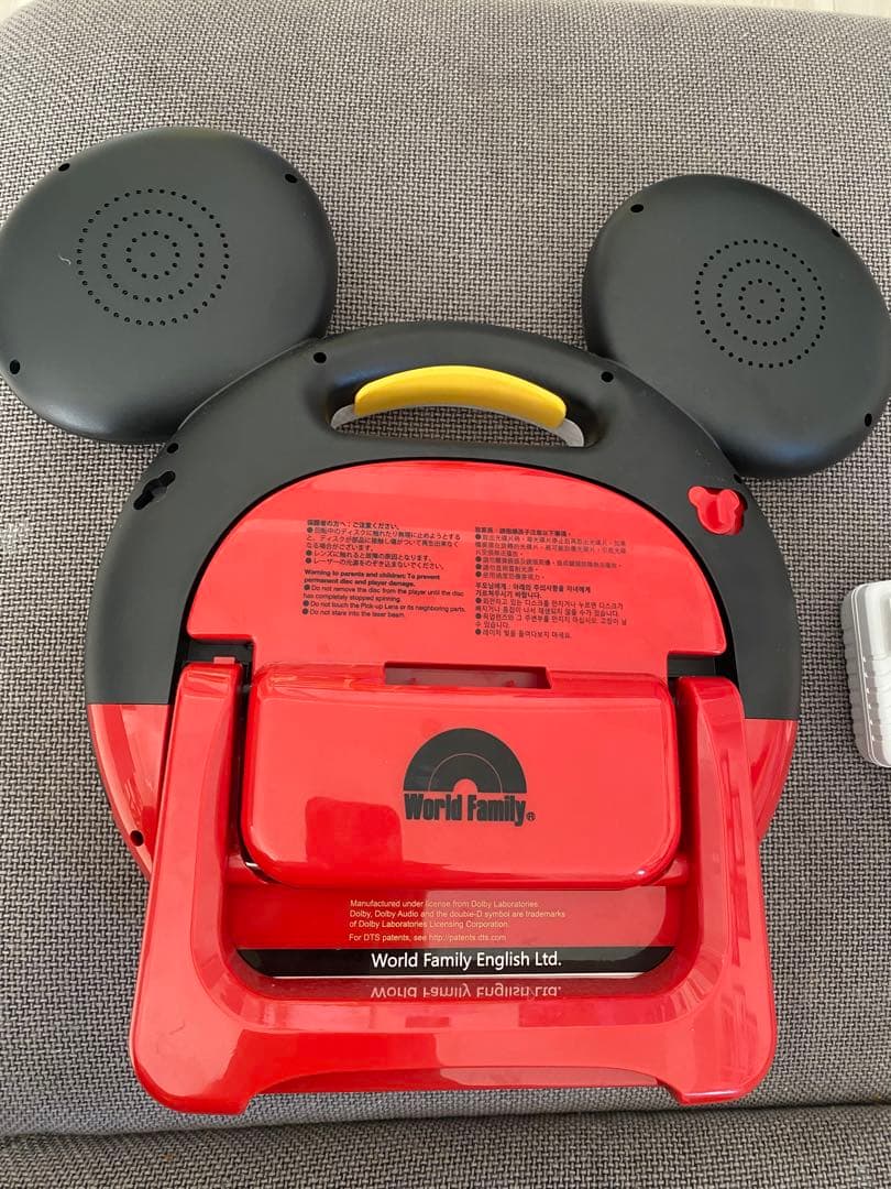 ミッキー　DVDプレーヤー　ディズニーワールドオブイングリッシュ