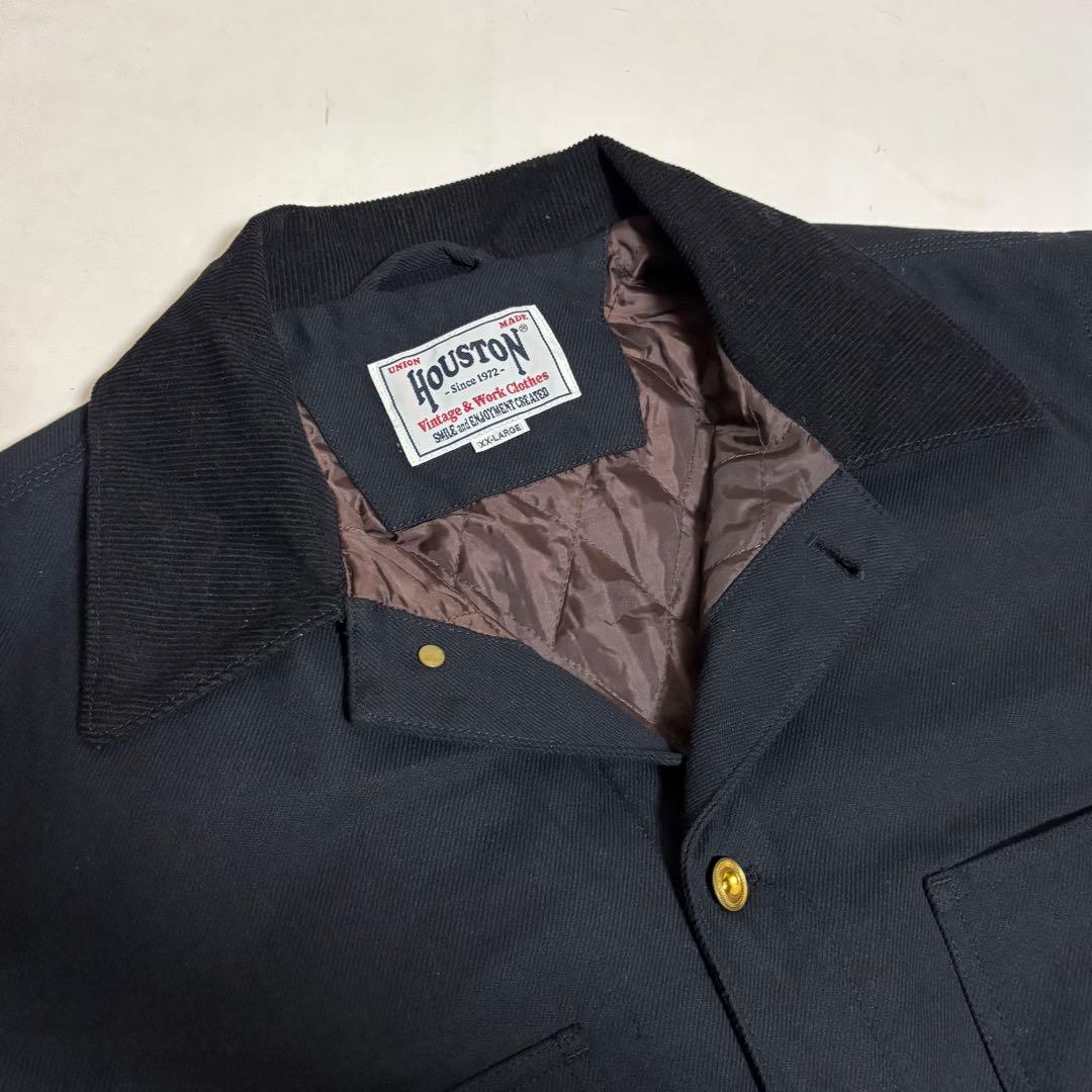 HOUSTON ソリッド ビエラ カバーオール XXL ヒューストン ジャケット
