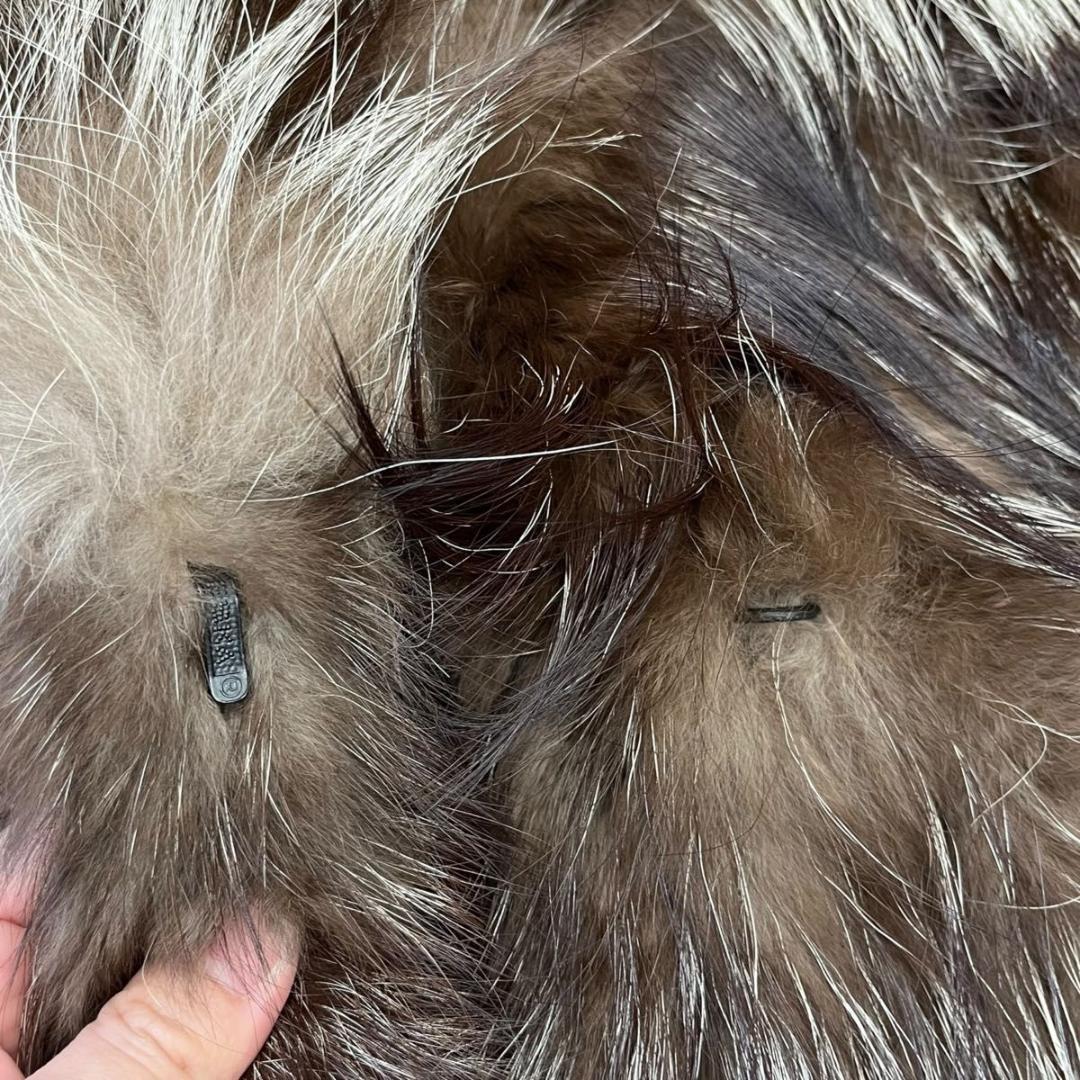 SAGA FOX サガフォックス リアルファー ファーコート 毛皮 金サガ