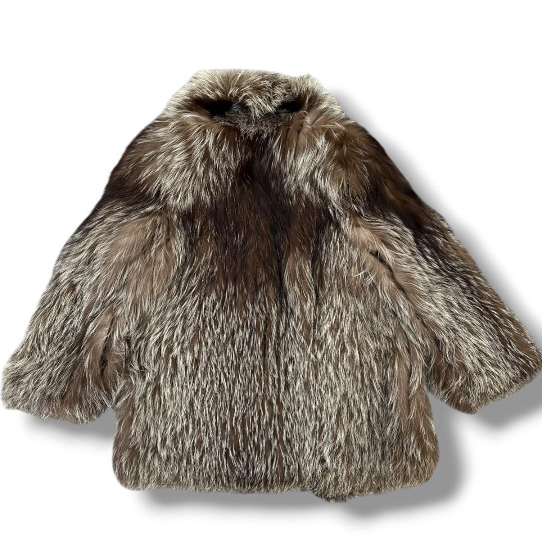 SAGA FOX サガフォックス リアルファー ファーコート 毛皮 金サガ