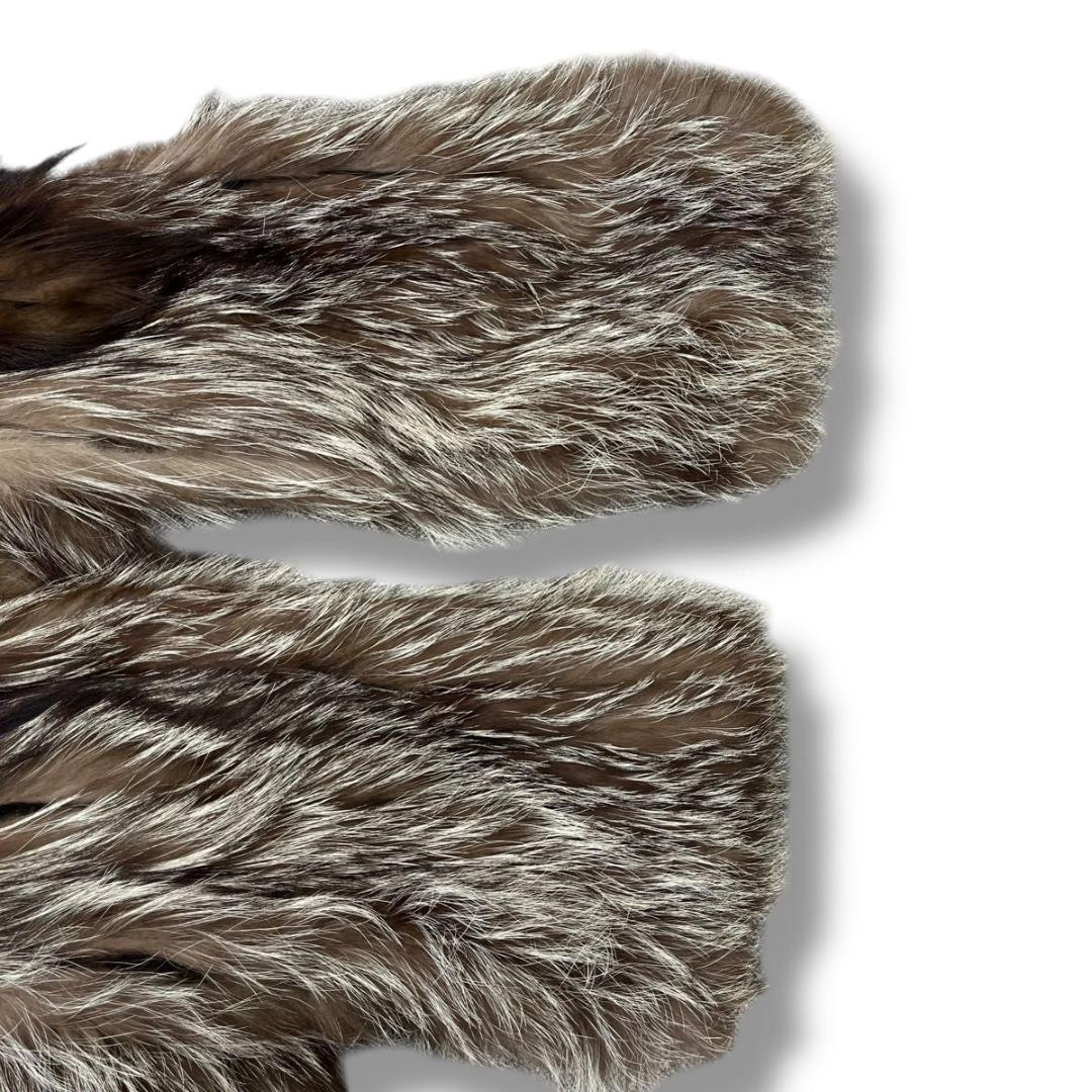 SAGA FOX サガフォックス リアルファー ファーコート 毛皮 金サガ