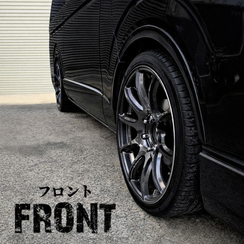 ハイエース２００系 スタイリッシュフェンダー 車検 オーバーフェンダー 209