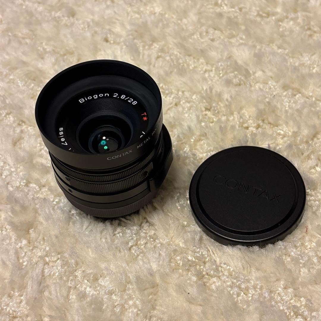 CONTAX G Biogon 2.8/28 ブラック GG-2 GK-54