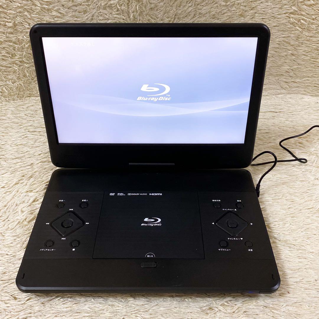 【美品】Superbe ポータブルブルーレイプレーヤー SU-14FPB