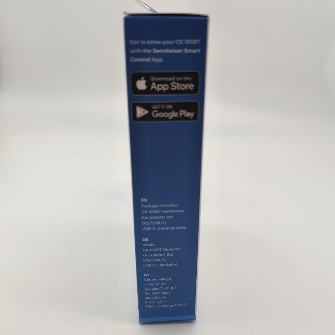 Sennheiser ブルートゥースイヤホン カナル型 CX-150BT 白