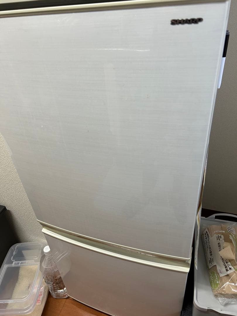 SHARP SJ-D14D-W 冷蔵庫 137L ホワイト