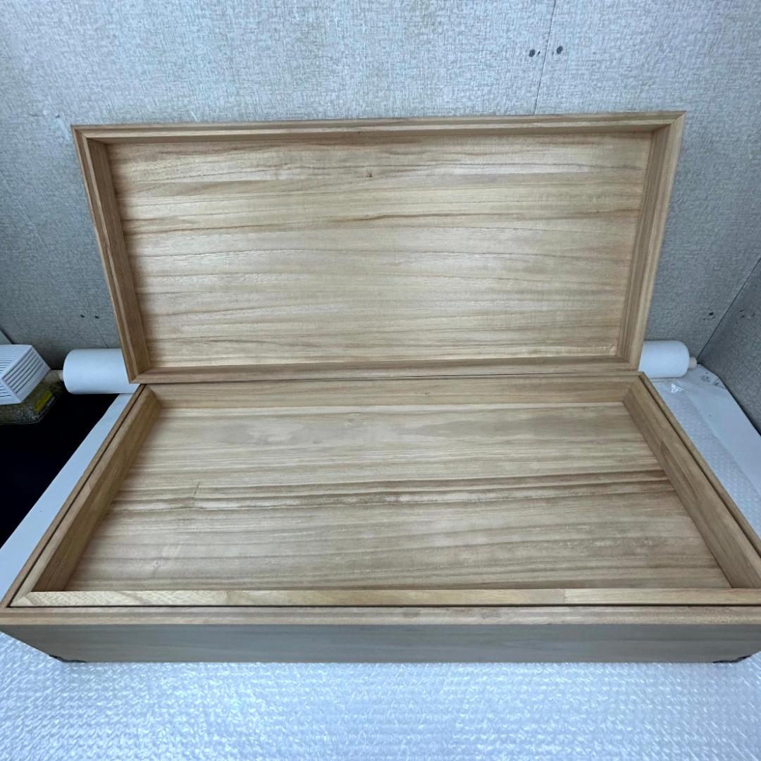 【新品未使用】高級衣裳箱　桐ダンス　総桐　中盆付き　着物入れ　収納・保管