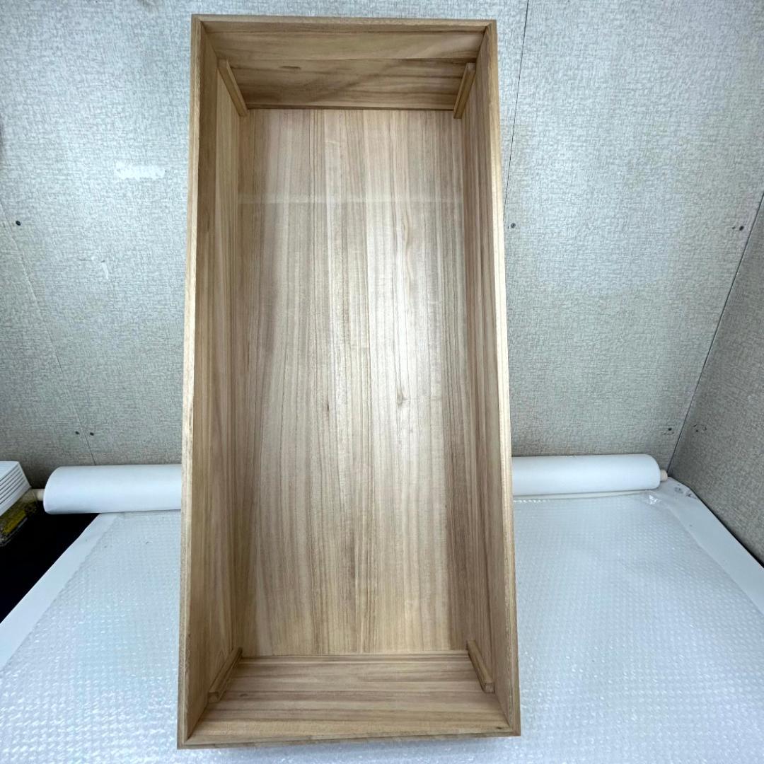 【新品未使用】高級衣裳箱　桐ダンス　総桐　中盆付き　着物入れ　収納・保管