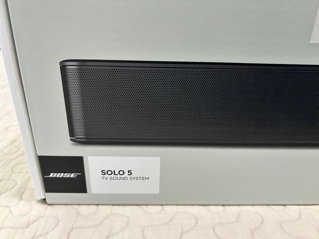 BOSE SOLO5 付属品、レシート付き