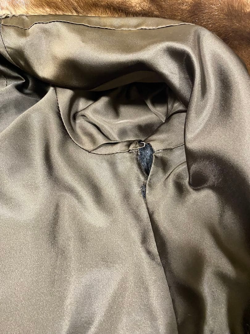 ミンクブラウンファーコート