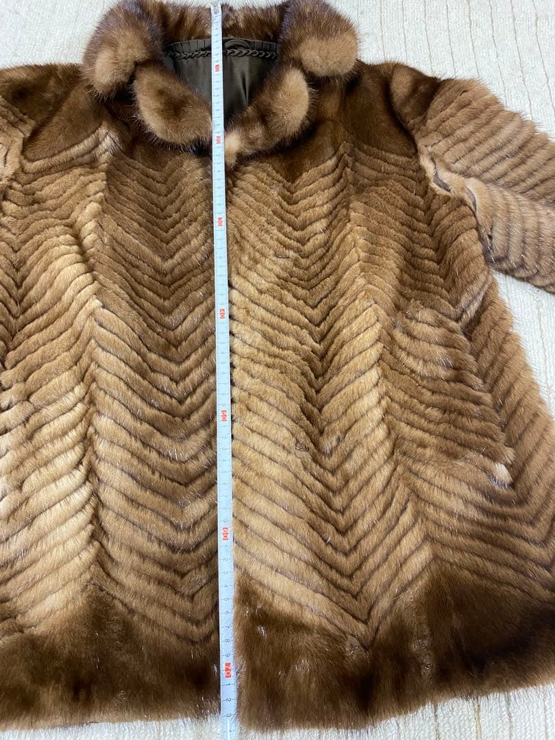 ミンクブラウンファーコート