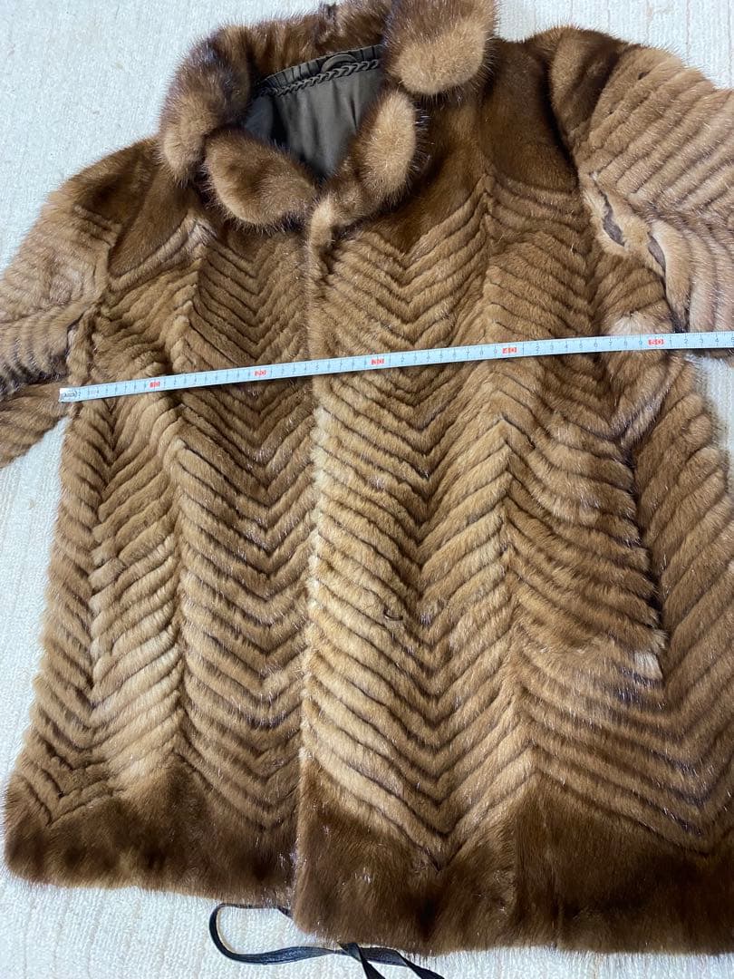 ミンクブラウンファーコート
