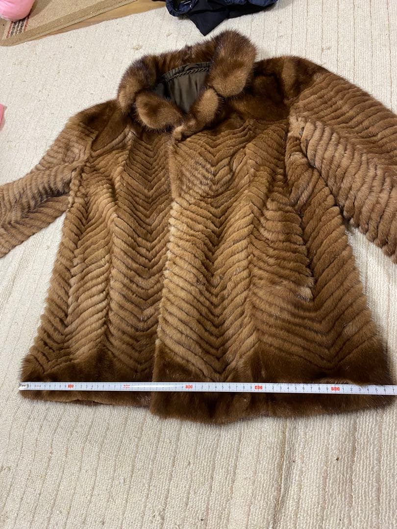 ミンクブラウンファーコート