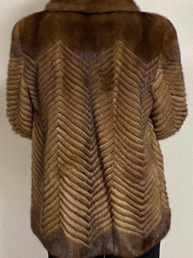 ミンクブラウンファーコート