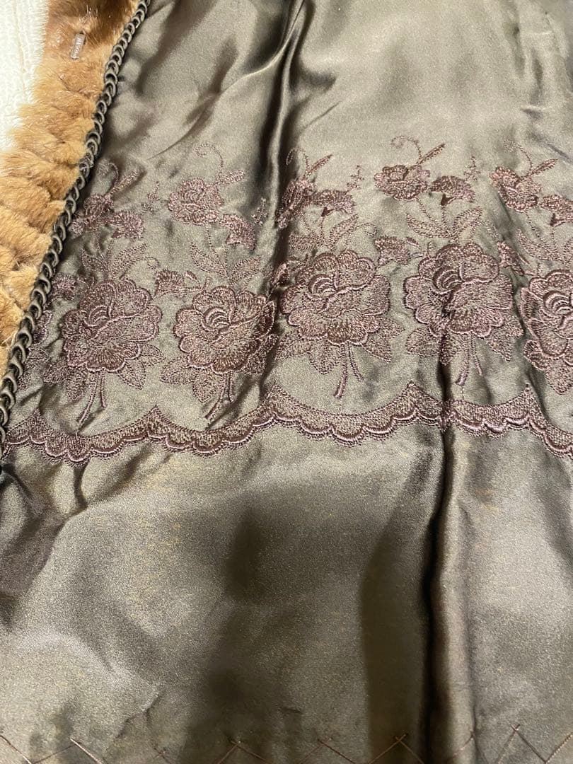 ミンクブラウンファーコート