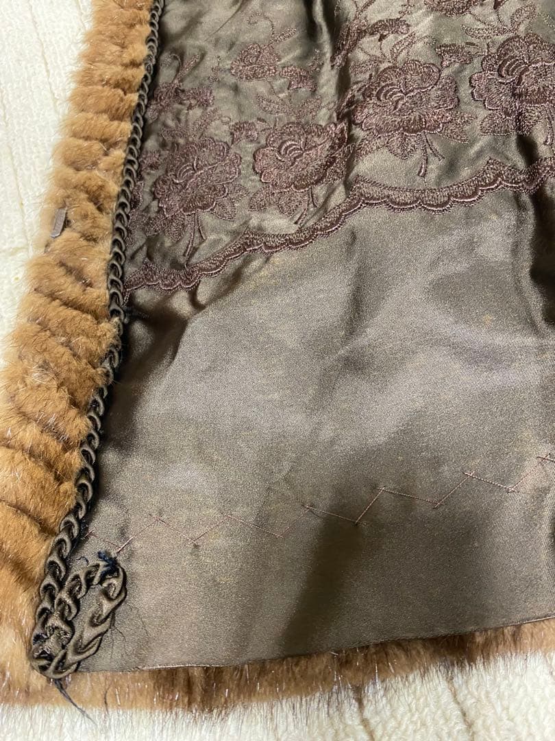 ミンクブラウンファーコート