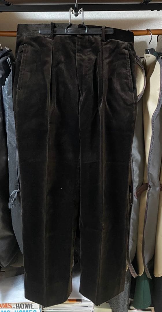 【Camoshita】ベロアスラックス