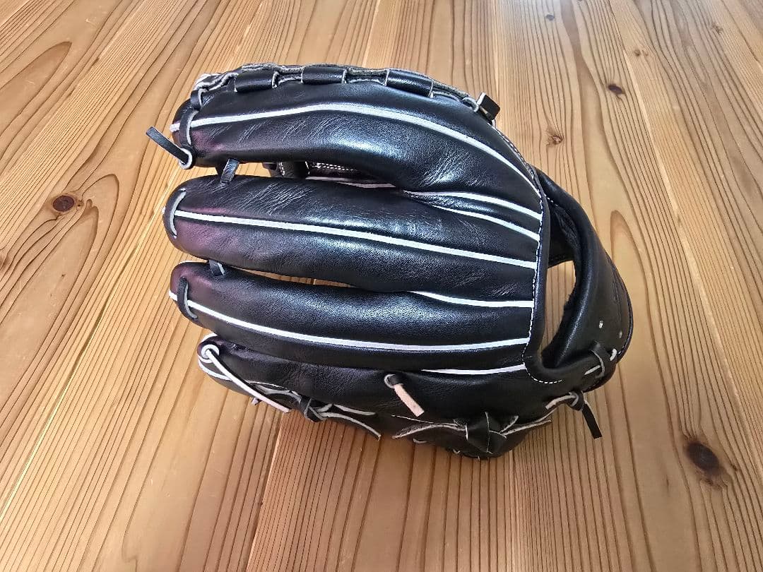 ハイゴールド 未使用 軟式グローブ 己極 内野手用右投