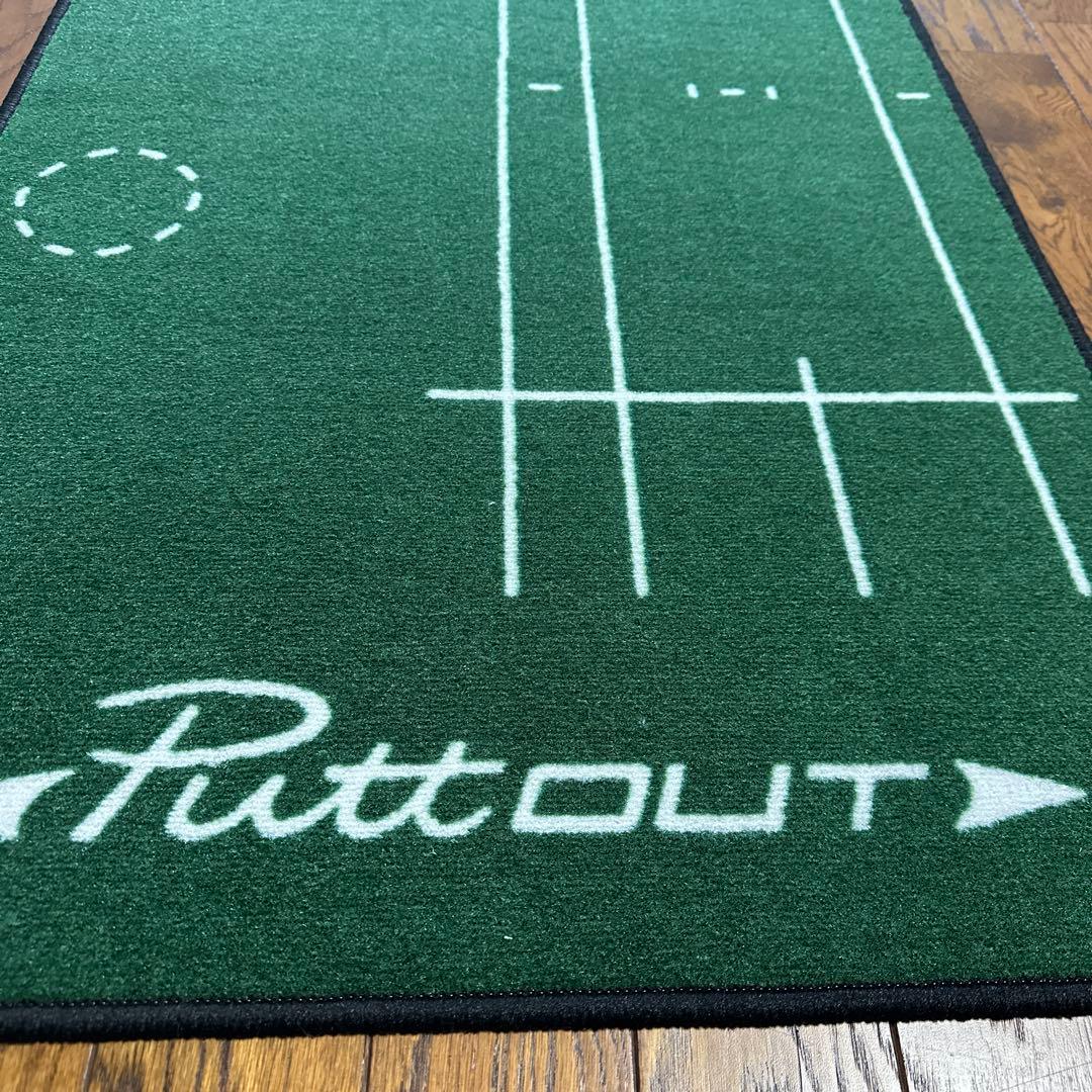【値下げ】PuttOUT(パットアウト)　ラージパターマット