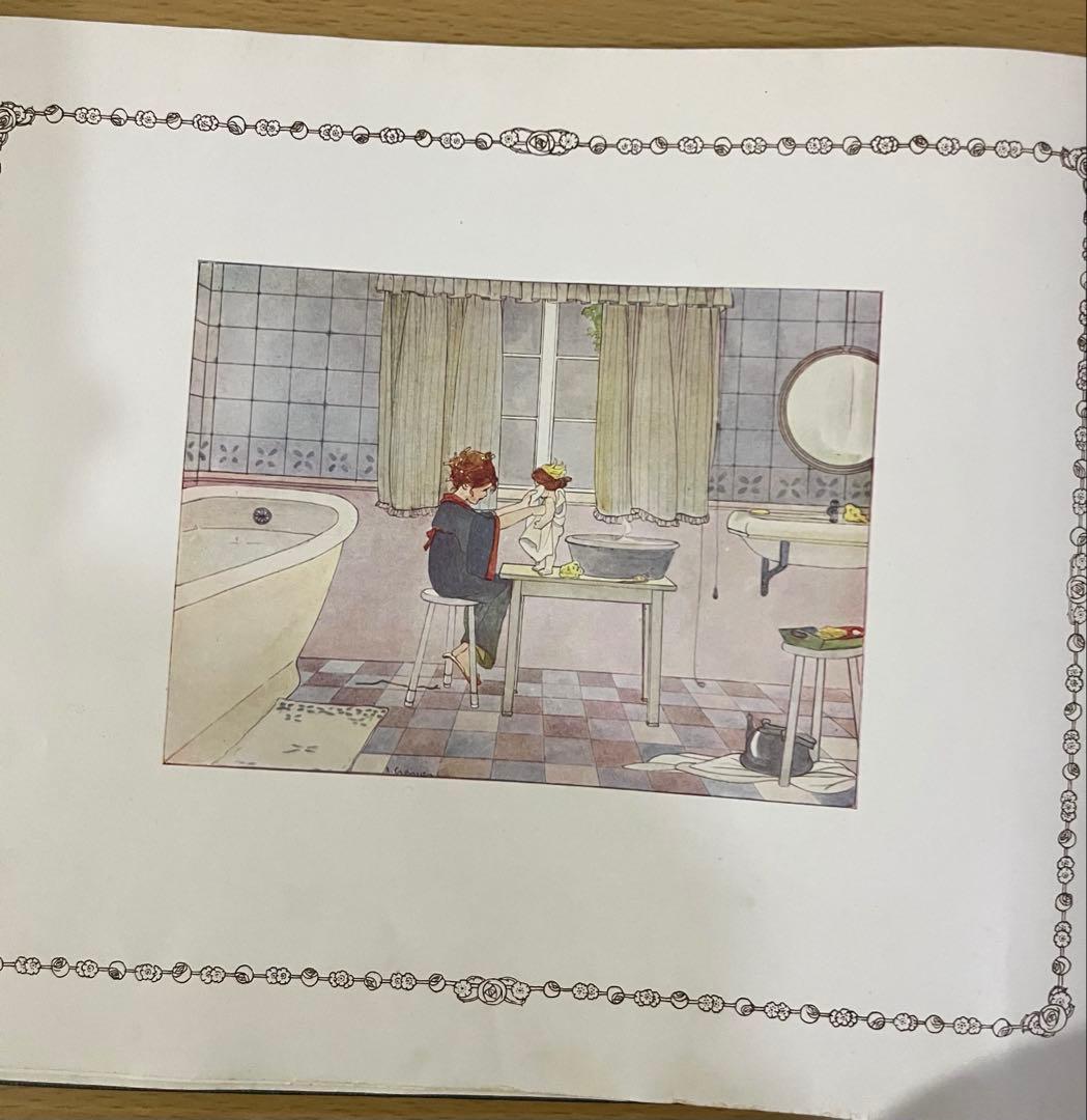 No434 レア 超希少 アンティーク 古書 洋書 絵本 児童書 オランダ 童謡