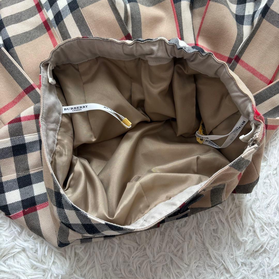 美品 バーバリー ノバチェック柄 スカート 160 Burberry