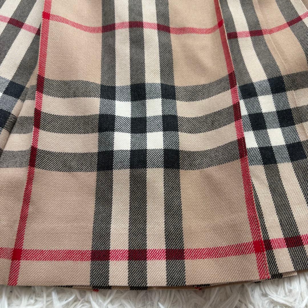 美品 バーバリー ノバチェック柄 スカート 160 Burberry