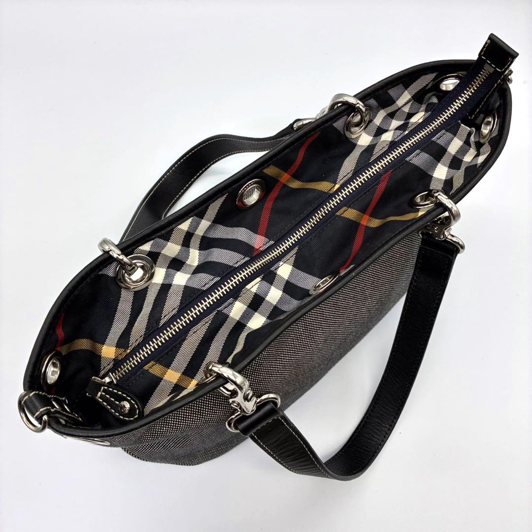 バーバリーブルーレーベル ショルダーバッグ ハンドバッグ 2way ノバチェック