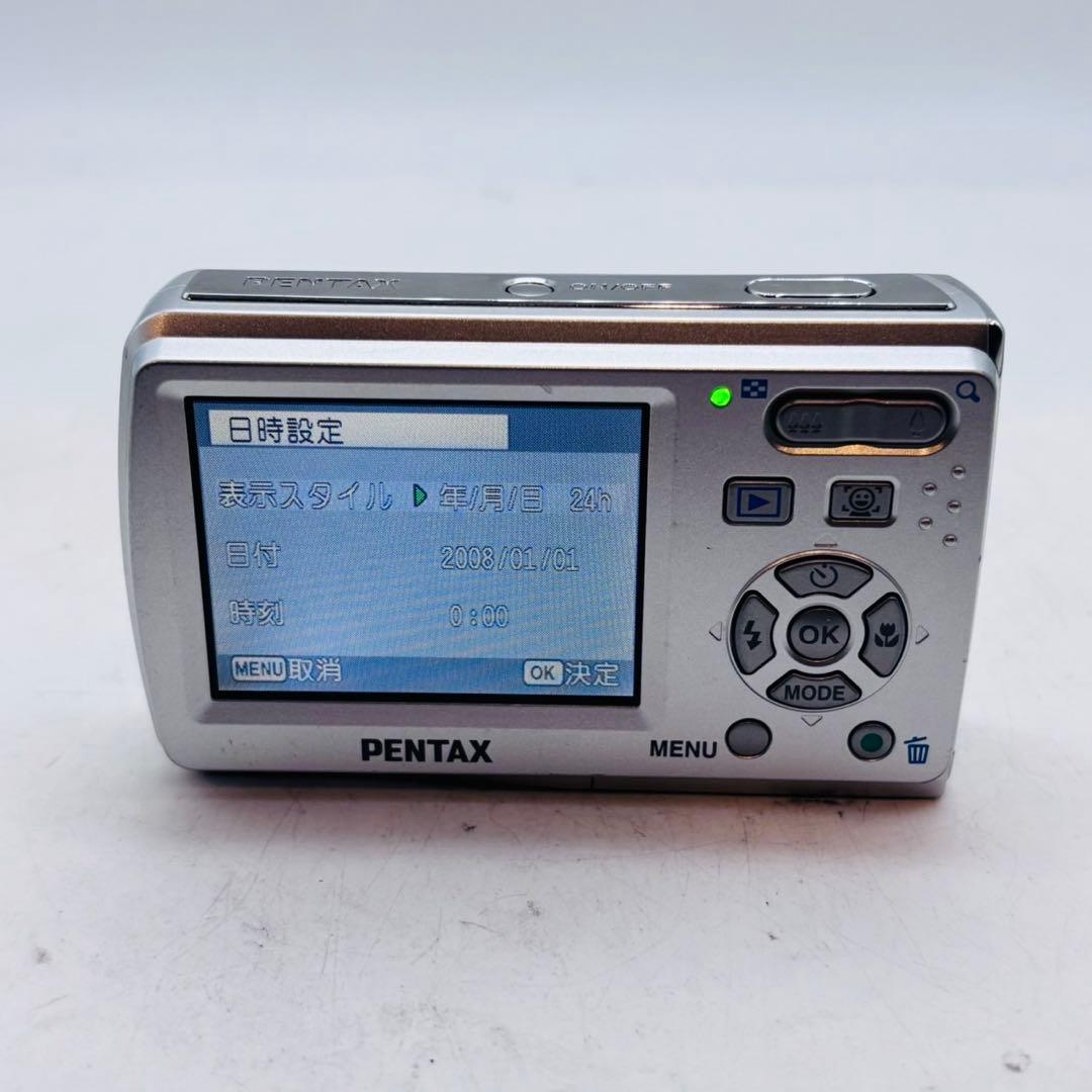 【美品動作確認済み】PENTAX Optio E60 単三電池