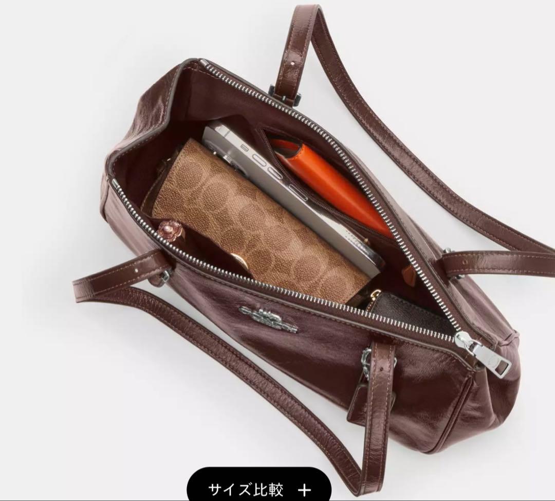 【新品未使用】COACH コーチ　バッグ　茶色
