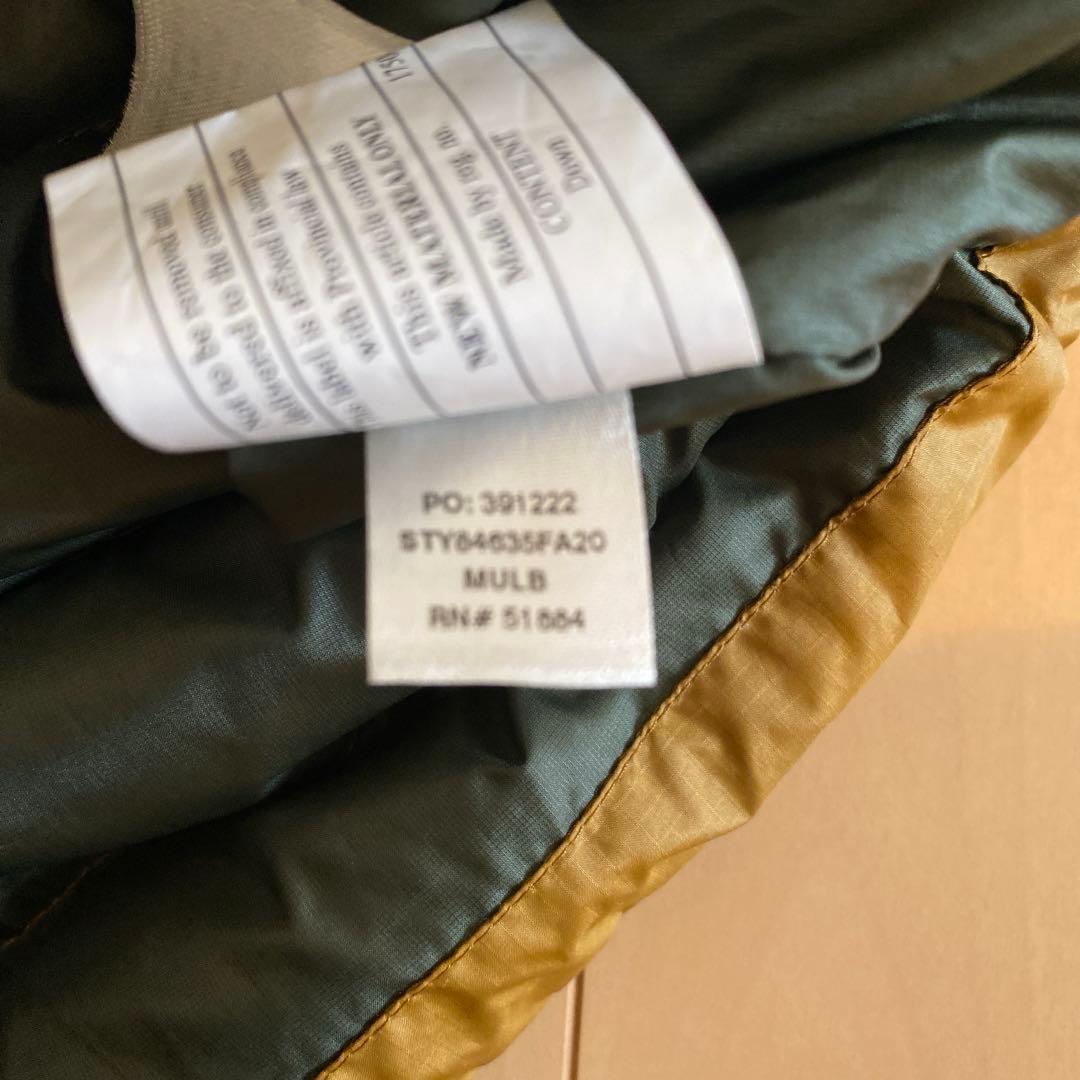 patagonia ダウンセーター　フーデイ　プルオーバー　Sサイズ