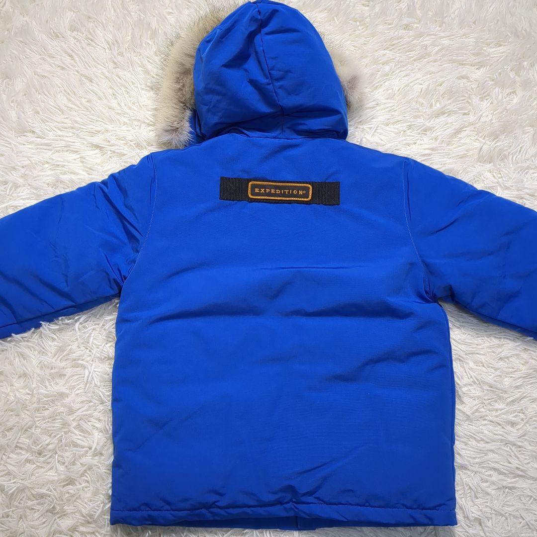 【カナダグース✨120】ダウン ジャケット コート リアル コヨーテ ファー