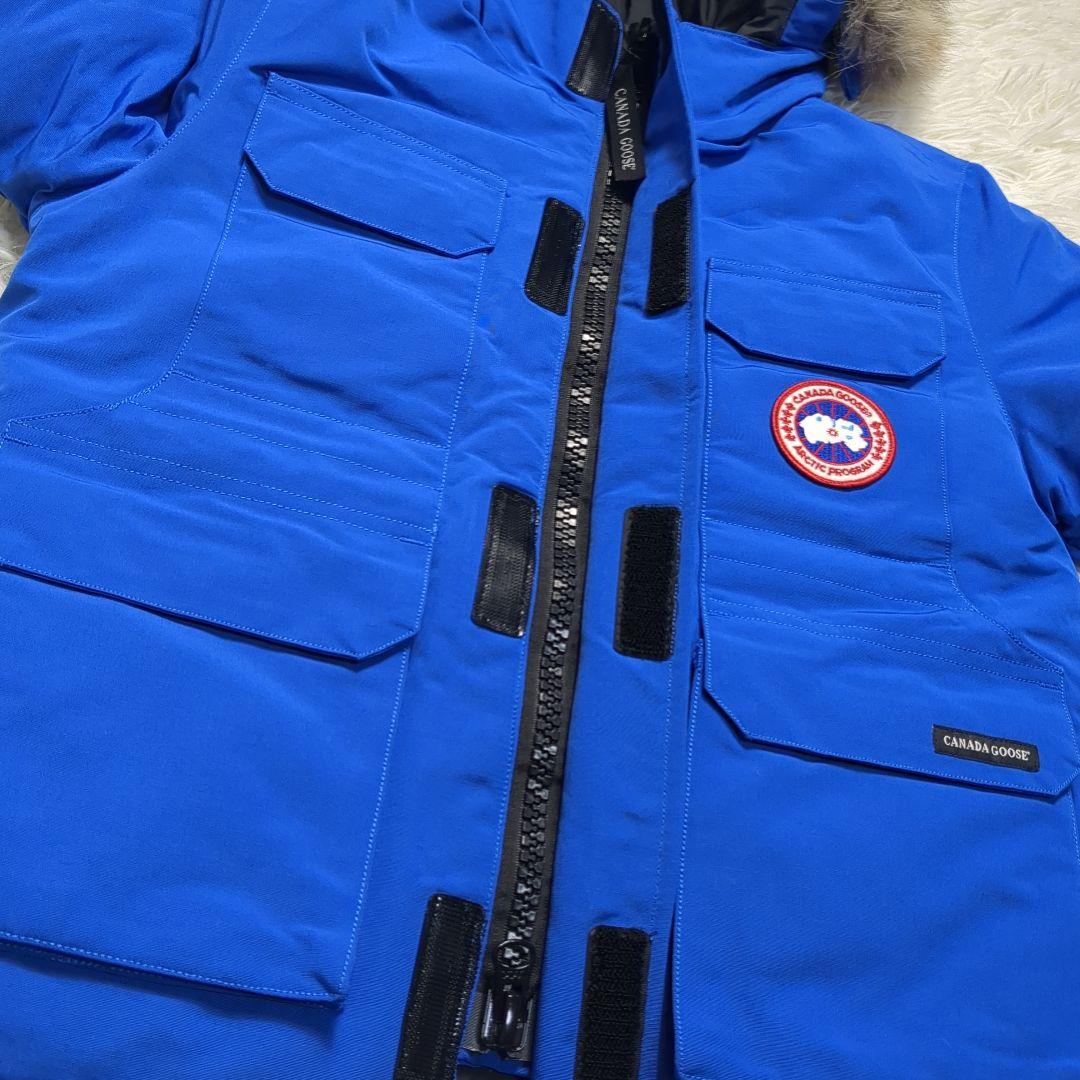 【カナダグース✨120】ダウン ジャケット コート リアル コヨーテ ファー