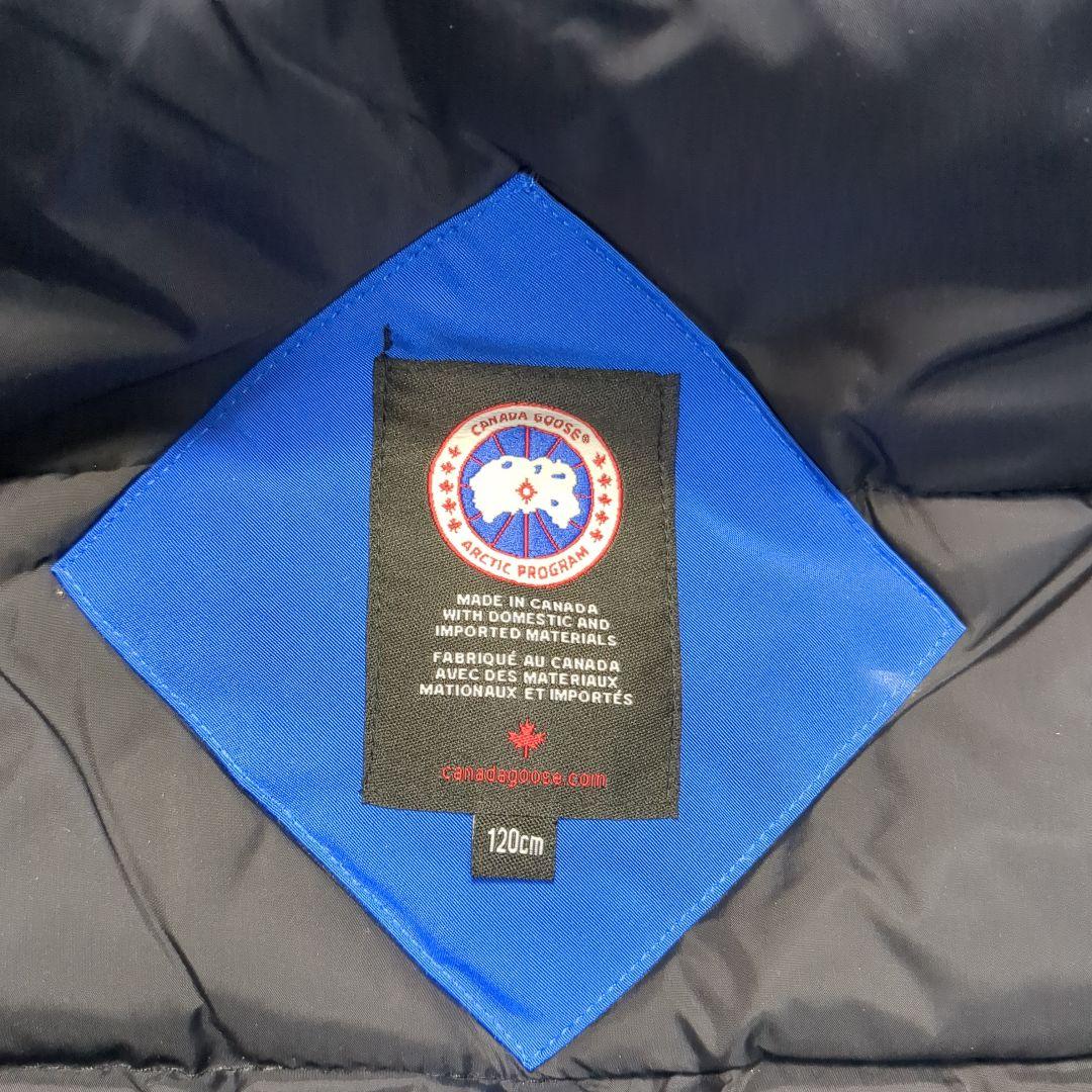 【カナダグース✨120】ダウン ジャケット コート リアル コヨーテ ファー
