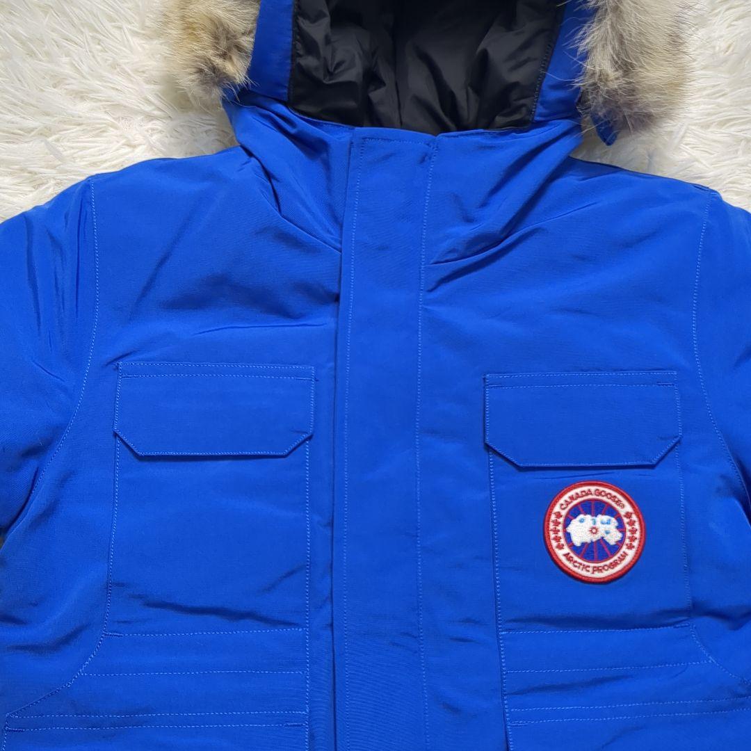 【カナダグース✨120】ダウン ジャケット コート リアル コヨーテ ファー