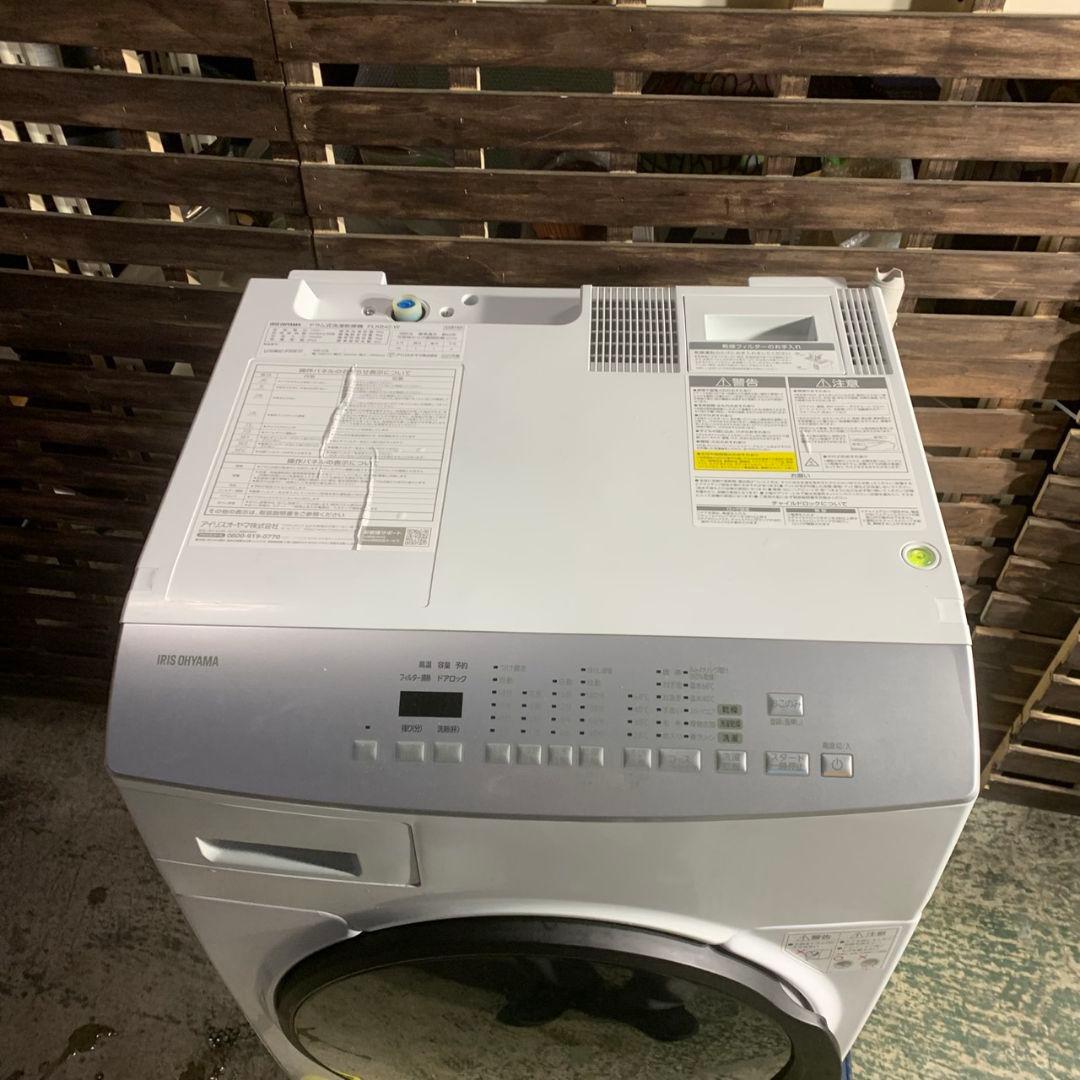K766 アイリスオーヤマ ドラム式洗濯乾燥機 FLK842-W 2023年製