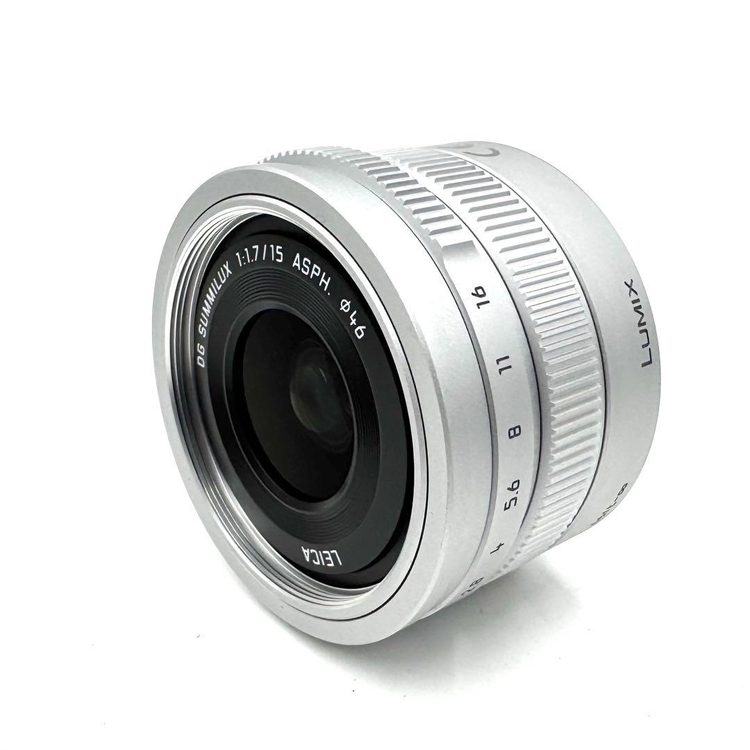 美品 Panasonic LEICA DG SUMMILUX 15mm F1.7