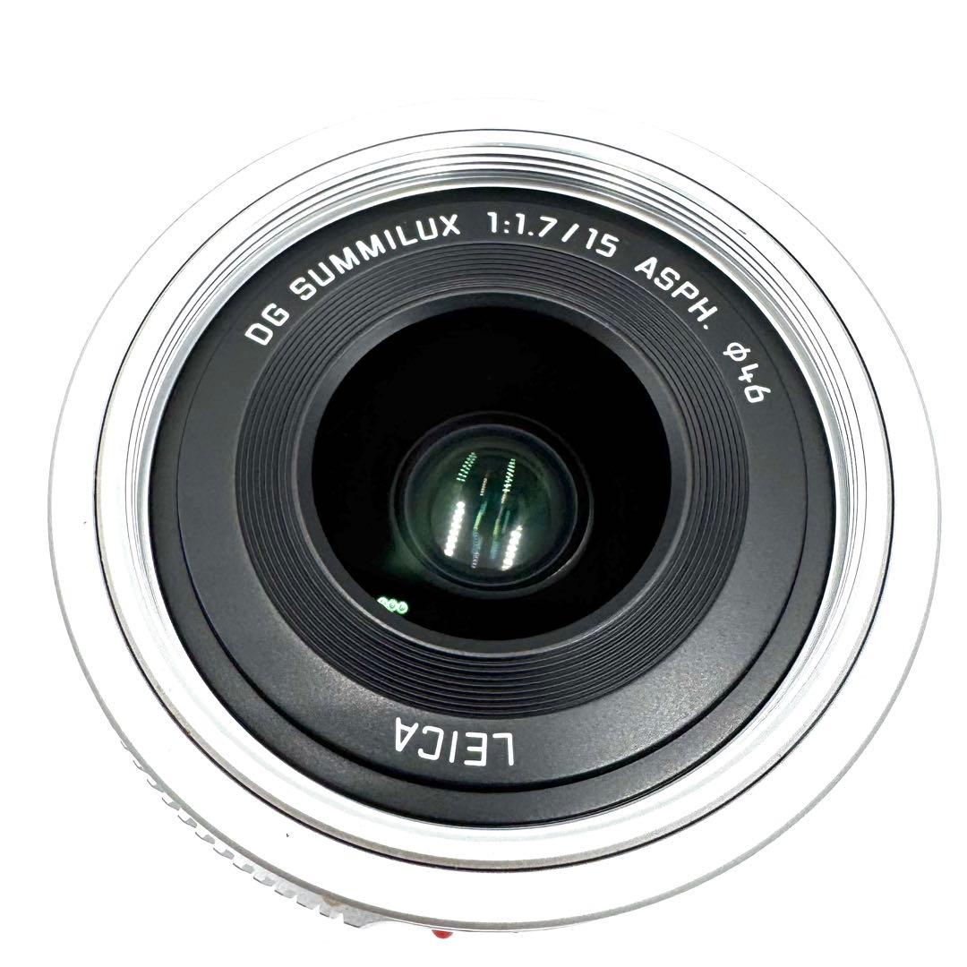 美品 Panasonic LEICA DG SUMMILUX 15mm F1.7