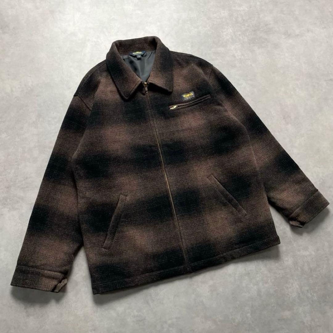 ジャケット・アウター 90s Oshkosh ombre check wool chore coat