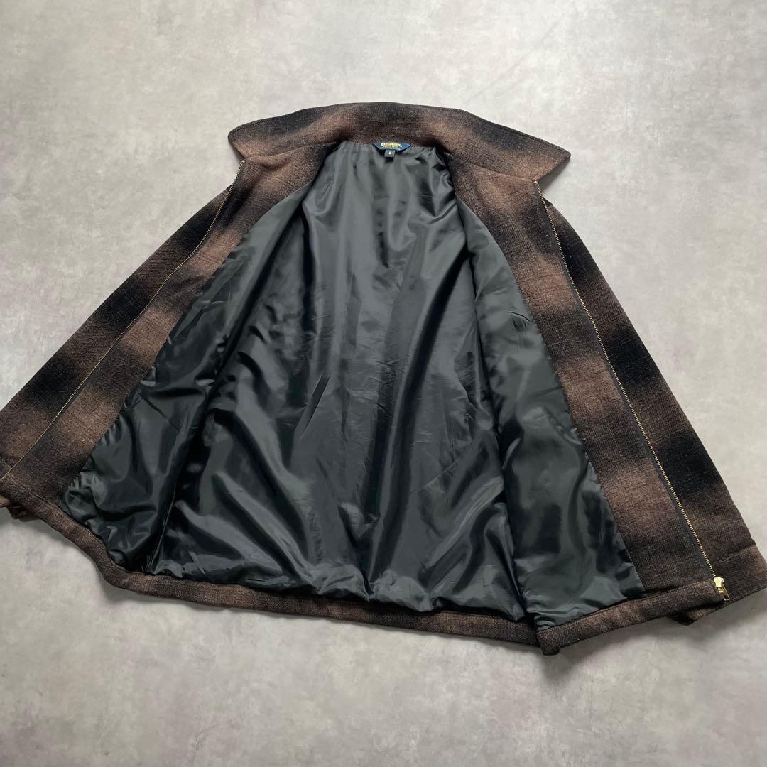 ジャケット・アウター 90s Oshkosh ombre check wool chore coat