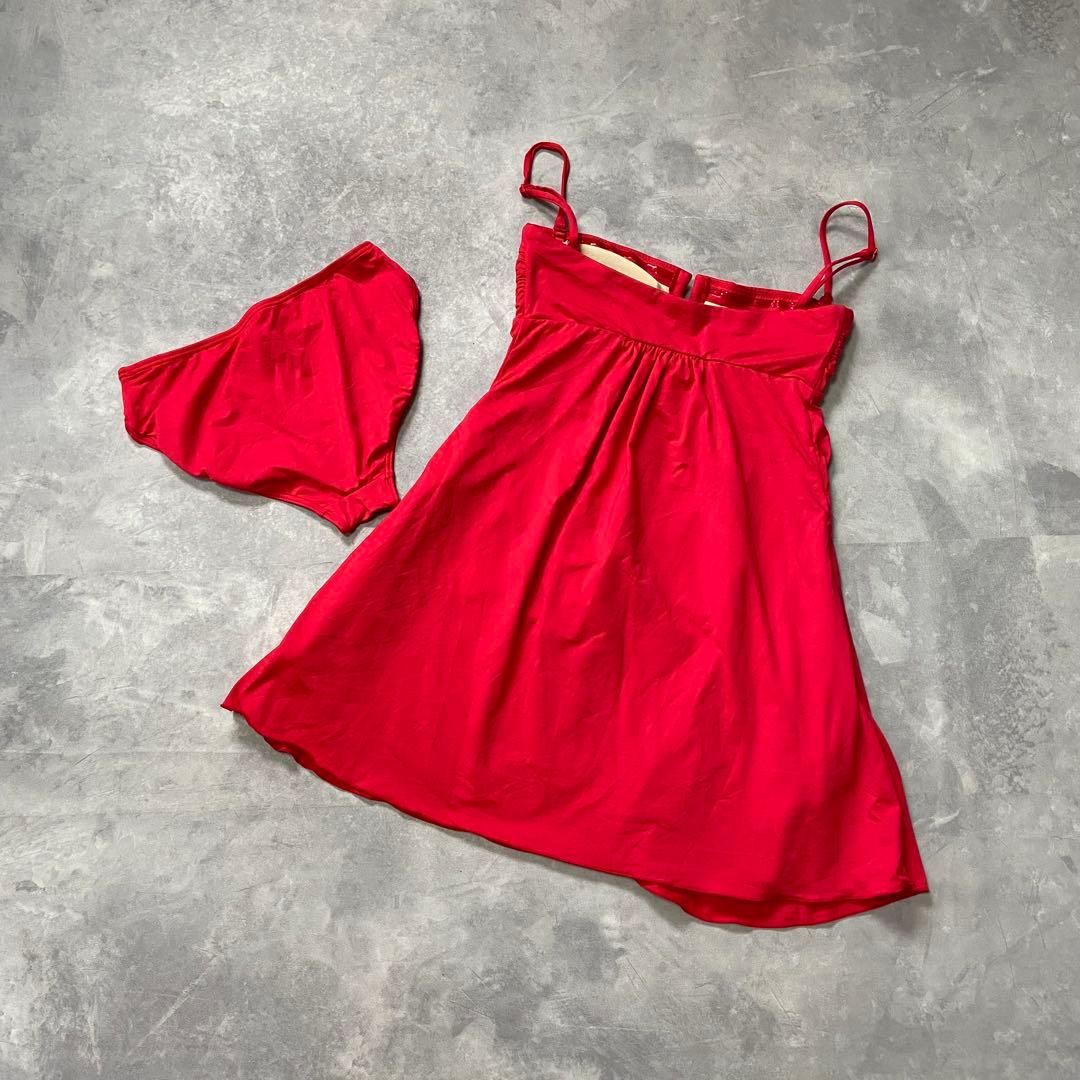 NATURAL by FOXEY 水着 リゾート ロゴ刺繍 ポケットあり