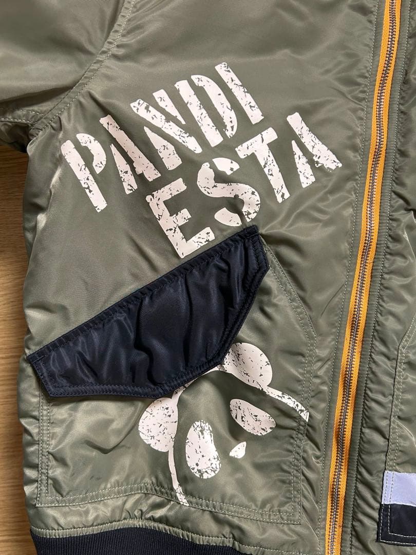 パンディエスタ pandiesta トイプレーン ミリタリージャケット パンダ