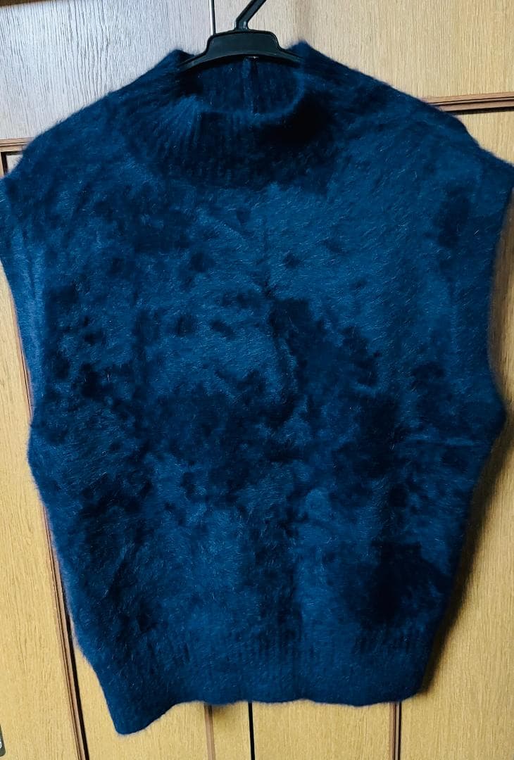 アローズUNITEDARROWSフォックスカシミアハイネックニットベスト